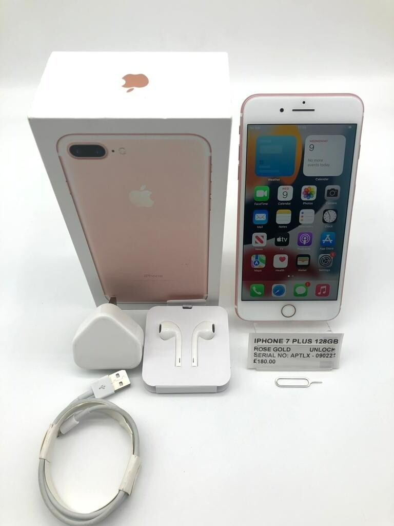 iphone 7 plus rose 128gb